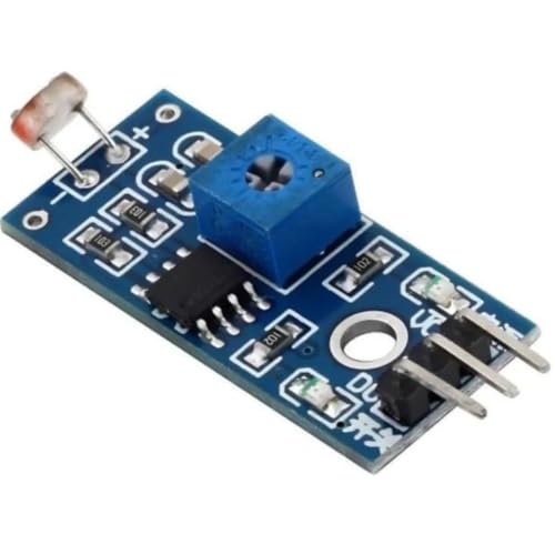 Image of Robocraze LDR Light Module | LM393 Light Detection Sensor Adjustable Sensitivity Digital Output 0-5V Compatible with Arduino IoT Automation | LDR Light Sensor Module (Pack of 2)
