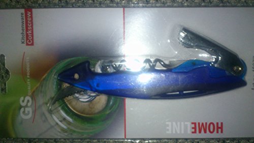 Preisvergleich Produktbild Kellnerbesteck, Korkenzieher - BLAU