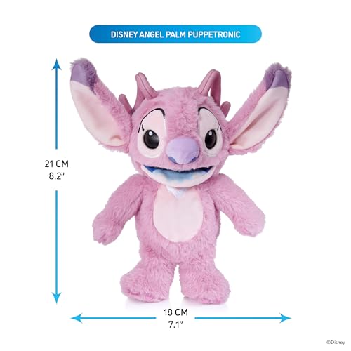 Wow! Stuff Disney Angel Palm Puppetronic | 40+ Sounds and Actions | Moving Head & Mouth | Touch Sensor Reactions | Talks with Stitch Palm Puppetronic | for Fans Age 6+ by WOW! STUFF - Image 4