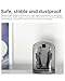 LKTOP Mini 5 Pro/4 Pro/3 Pro/3 Drone Display Stand for DJI Mini 5/4/3 Series Accessories, Glass Holder Base Dome Dustproof Cover for Storage/Collection/Gift/Home Decoration, No Charging Function (Gray)