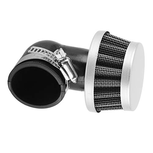 Filtro de Aire Curvo Resistente Al Desgaste Filtro de Aire de Tubo Curvo Duradero Limpiador de Goma 1.4 Fácil de Instalar para 90 110 PIT la Mayoría de las Motos de Cross,filtro de aire