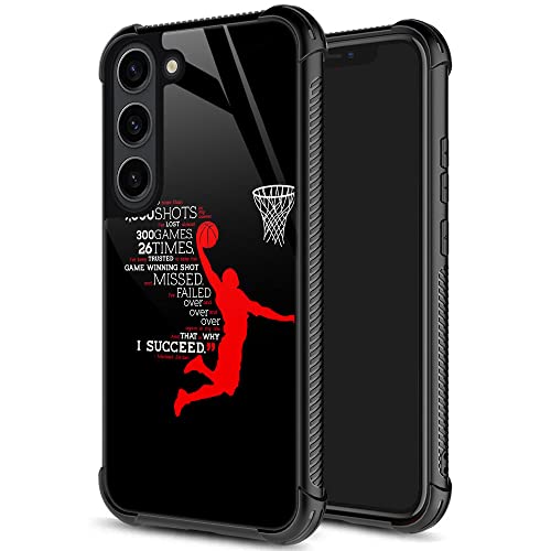 ZHEGAILIAN for Samsung Galaxy S23 Plus Case, Military-Grade Protection, All-Around Shockproof Corners, Anti-Scratch Phone Case for Samsung Galaxy S23 Plus - Red dunk1