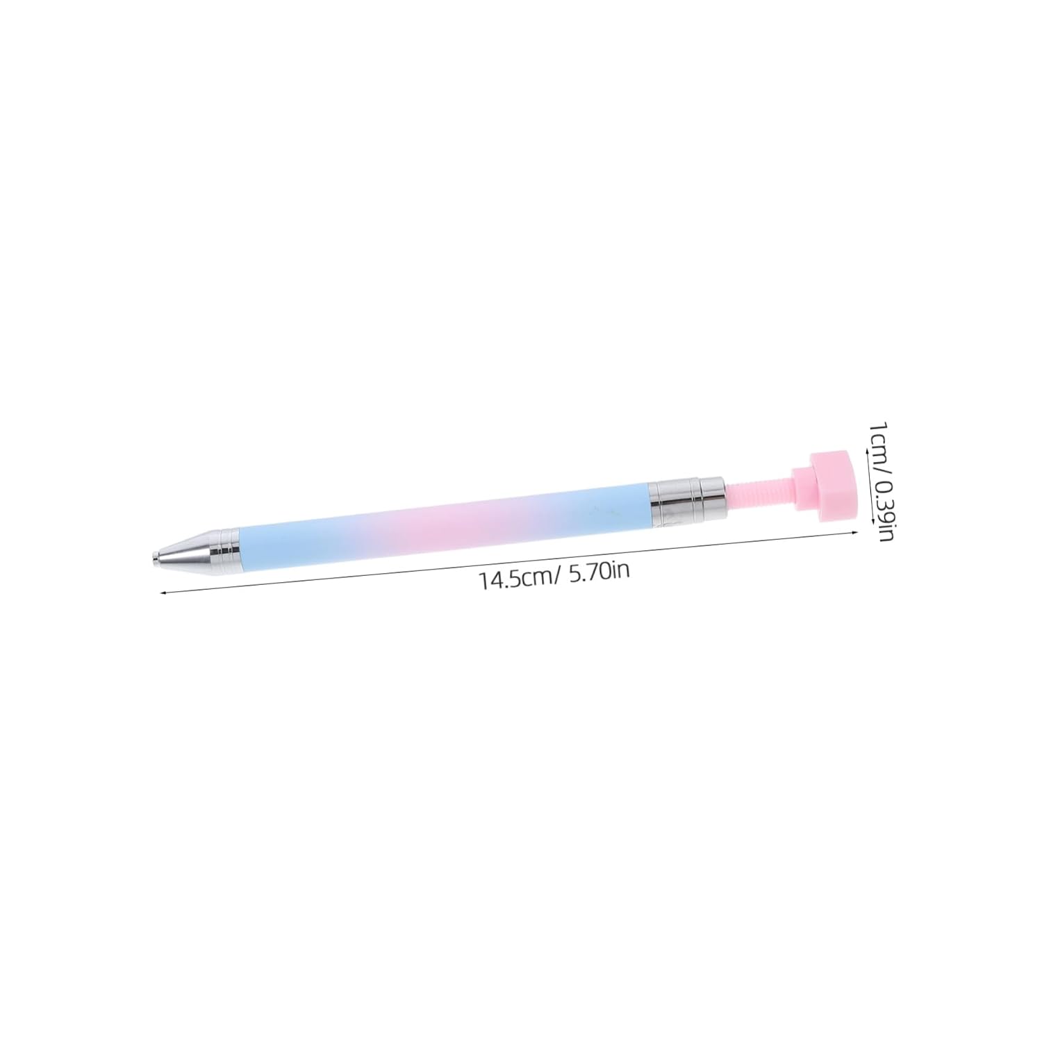 1set Dotting Pen for Manicure Refillable Wax Tool for Nail Art Lightweight Ergonomic Design for Rhinestones and Crystals Convenient Nail Art Supplies