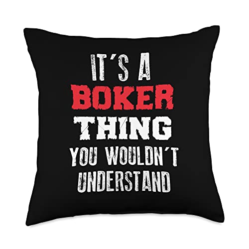 It's A Boker Thing You Wouldn't Understand Throw Pillow