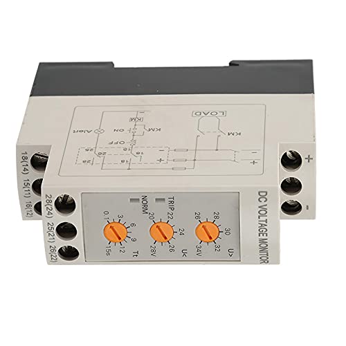 Relé de monitoreo de voltaje DC24V protector de subtensión para batería y motor 3