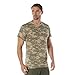 Rothco Vintage Camo T-Shirt - Vintage Crew Neck Short Sleeve Camouflage T-Shirt - ACU Digital Camo - 2XL