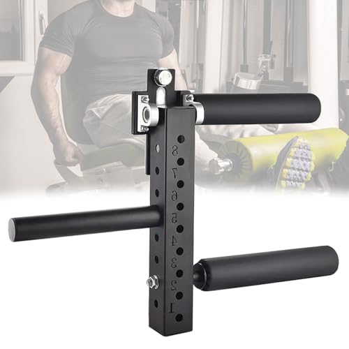 XRSMOU Beinstreck- Und Beugemaschine, Fitnessgeräte, Training Der Beinmuskeln, Squat Rack Aufsatz, Für Das Heim-Fitnessstudio (1.6cm)