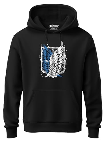 Image of XENOVAURBAN Hoodies | Unisex Hoodie Sweatshirt Anime Printed AOT1
