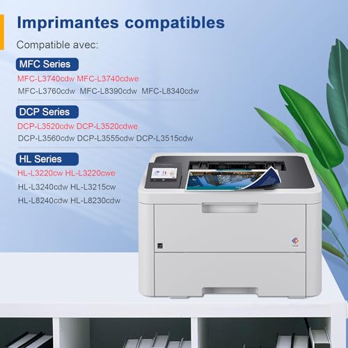 TN248XL TN248 Compatible pour Brother TN 248 TN 248XL TN-248XL Toner 4pack – vue 3