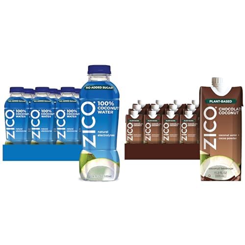 Amazon.com : Zico 100% Coconut Water 16.9 Fl Oz & Chocolate