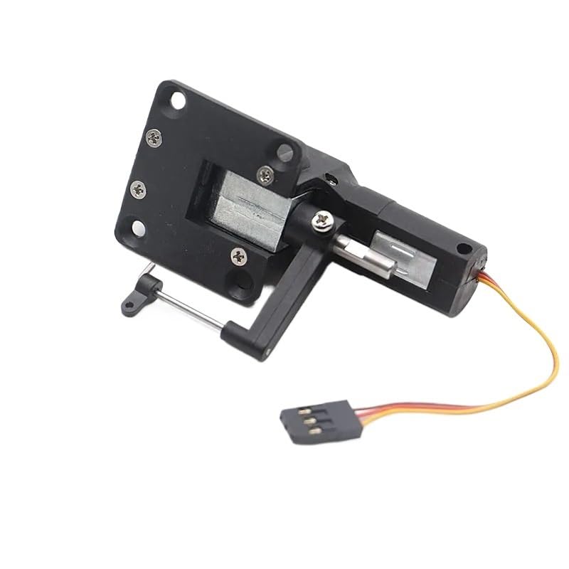 Tren de aterrizaje retráctil eléctrico sin servomotor Sparkhobby de 3,5 kg y 40 g con dirección y enchufe JR for avión de ala fija RC, piezas de bricolaje(1 set)