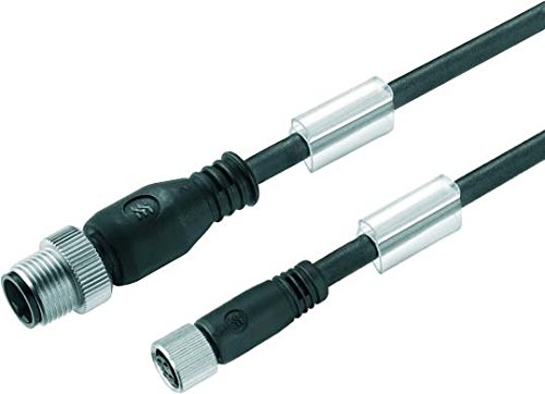 Connecteur droit sail-m12g-m8bgs-3-10u Weidmuller à 3 pôles avec câble de liaison
