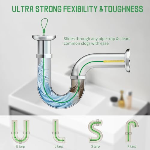 30 Inch Drain Snake Sink Unblocker Tools - image 6