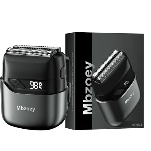 Mbzoey Shavers for Men: Titanium Blades & Floating Head for 