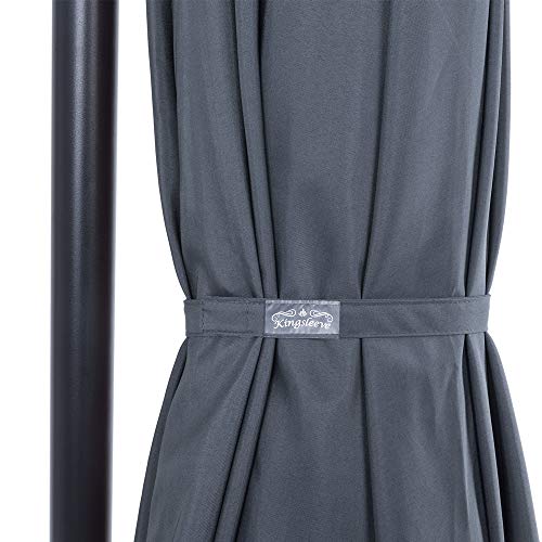 Kingsleeve Ombrellone a Braccio da Giardino Ø300cm...