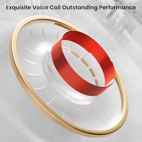 Concept Kart QKZ HI7T in-Ear Monitor with Mic, 10mm Dynamic Driver for Hi-Res Audio, Polymer Composite Diaphragm, 3.5mm OFC Cable with HD Mic for Gamers, Wired IEM for Audiophiles & Musicians (White) - Image 5