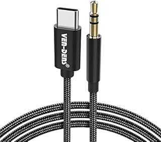 USB C to 3.5mm Audio Aux Jack Cable 1 M USB Type C to 3.5mm Headphone Stereo Car USB C to Aux Cable Cord For Google Pixel 7/ 7 Pro / 6A / 6 / Pixel 6 Pro / Pixel 5 4 3 2 XL / Pixel 3A 4A 5A