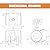 RomoTech 82123949 Horizontal Polyethylene Reservoir Water Tank with Legs, 125 Gallon, Made In The USA, Poly Tank For Water and Non-Flammable Liquids, Rust and Corrosion Proof