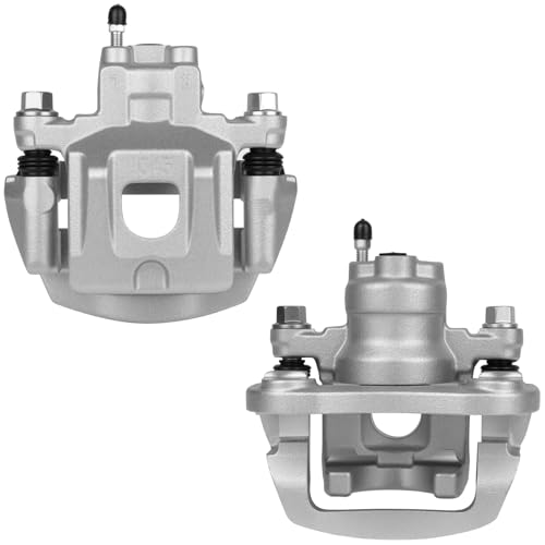 Image of SCITOO 19B2905 19B2904 Rear Left & Right Disc Brake Calipers Assembly w /Bracket For Toyota For Highlander 2004-2007