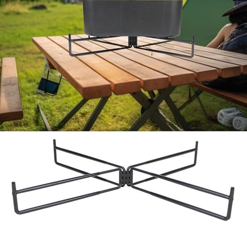 Support pour glacière pliable et support caisse à outils de camping multifonction - 3