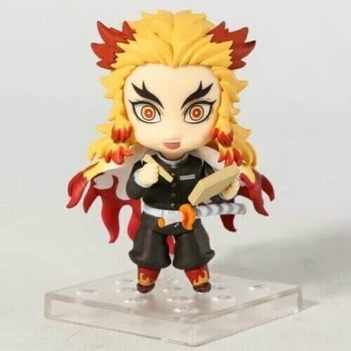 Miniatura 3 de Rengoku Kyoujurou Nendoroid Demonn Slayerr 1541 Figura de acción para pastel juguete de regalo de anime nuevo en caja