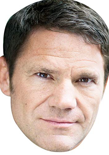 FoxyPrinting Steve Backshall Tv Stars 2018 Celebrity Cardboard Party Face Mask Fancy Dress