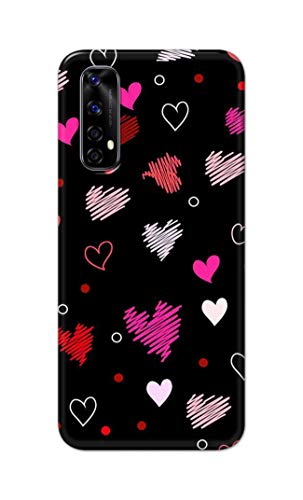 Image of PRINTFIDAA Vibrations of Love Hard Back Cover for Realme Narzo 20 Pro /Realme 7 / Narzo 30 Back Cover -(P6) KAT1009