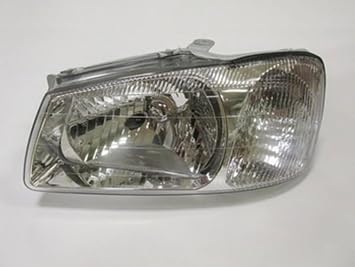 2000-2002 Hyundai Accent İle Uyumlu Milenyum Far Lambas? Sol Manuel (Park Delikli) (H4) (Ayfar) (Adet) (Oem No:9210125010)