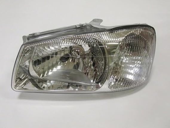 2000-2002 Hyundai Accent İle Uyumlu Milenyum Far Lambas? Sol Manuel (Park Delikli) (H4) (Ayfar) (Adet) (Oem No:9210125010)