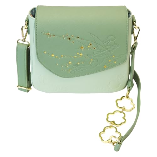 Loungefly Disney Tinker Bell 4-Leaf Clover Crossbody Bag