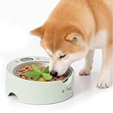 Plike 3-in-1 Smart Dog Bowl with Scale, Slow Feeder Insert​