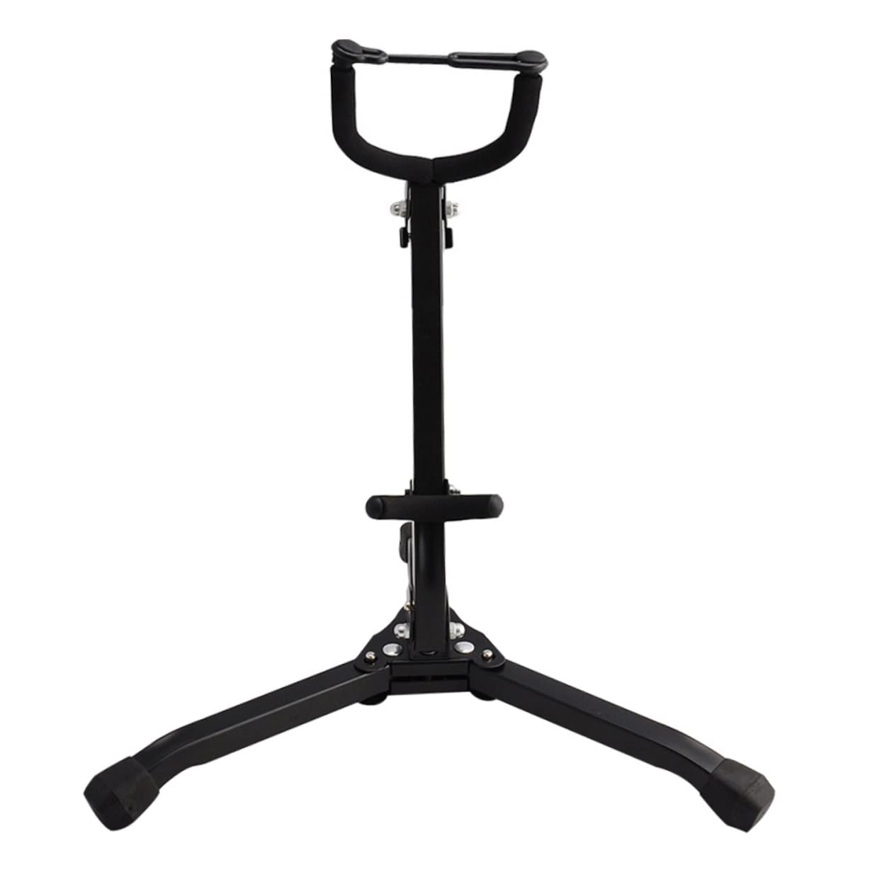 Hemoton Eva Covered Saxophone Holder Saxophone Tripod Stand Portable Sax Stand for Exhibition