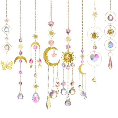 Crystal Prism Sun Catcher Mobile