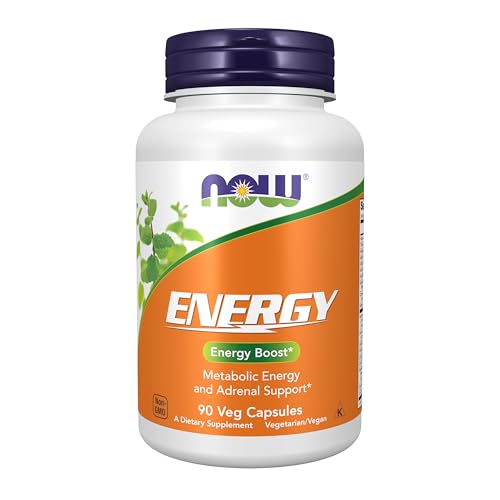 NOW Supplements, Energy Dietary Supplement, 90 Veg Caps