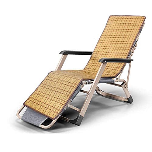 Chaise pliante inclinable avec appui-tête pour soulager le mal de dos