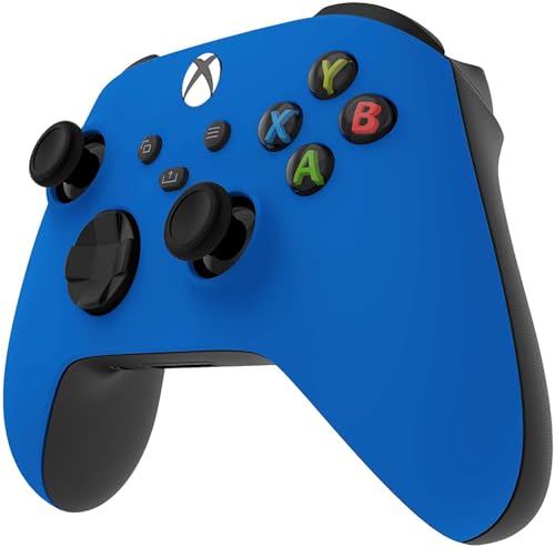 Image of Custom Controllerzz Wireless Controller for Microsoft Xbox Series X /S & Xbox One - Custom Soft Touch Feel - Custom Xbox Series X /S Controller (X /S Blue)