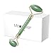 Produktbild Jade Roller, Jade Massagegerät Gesichtsmassager Gesicht Roller Natürlicher Gesichtsroller mit Gua-Sha-Set, Anti Aging, Therapie, Muskel Entspannung, für Gesichts Halshaut Wangen Hautstraffung