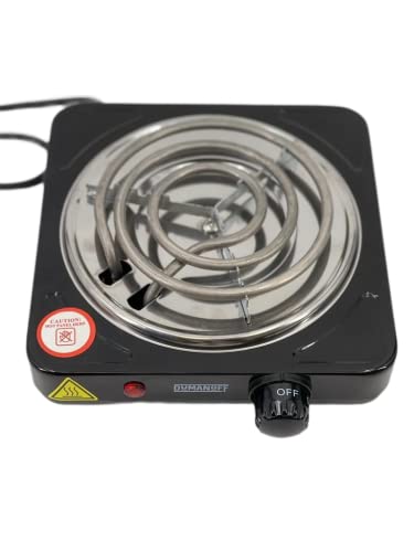 Allume Charbon Chicha Electrique 1000 W - Plaque Chauffante pour Charbon Naturel - Diamètre 14 Cm - Couleur Noir – Image 6