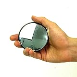 Western LT-03 Espelho Convexo Redondo para Espelho Retrovisor, Preto