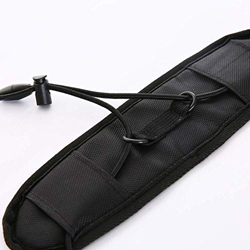 Image of Fiersh Luggage Straps - 1Pc Luggage Bungee Strap Add a Bag - Lightweight and Durable Elastic Strap for Extra Luggage Adjustable Belt Travel Accessories - Black