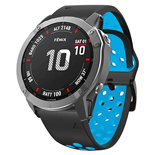 Bracelet montre Garmin Fenix 6X silicone agate à libération rapide - 4