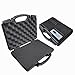 Cedar Mill Firearms Pick and Pluck Foam Hard Lockable Waterproof Pistol Gun Case for Carrying Handguns & Revolvers Airline TSA Approved Flight Travel Safe Fits Glock Smith & Wesson 9mm pistols/handgun