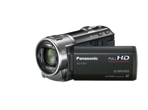 Panasonic HC-V707EG-K Full HD Camcorder Schwarz