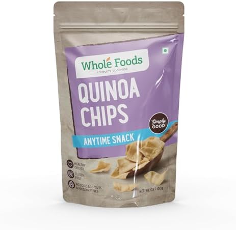 Whole Foods Gluten Free Quinoa Chips | 100G