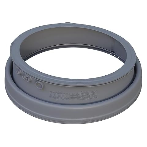 4986ER0004F Washer Door Boot Gasket - Boot Seal with Drain Port Compatible with LG and Kenmore Replaces: PS3524977, 1377588, 4986ER0004J, 4986ER0004K, AH3524977, 4986ER0004M, 4986ER0004N, EA3524977 Cover