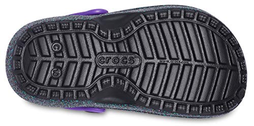Crocs Unisex Child Kids' Classic Lined | Kids' Slippers Clog, Starry Skies Glitter, 5 Big Kid Us #TOP2