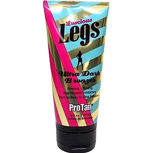 PRO TAN LUSCIOUS LEGS BRONZER 177ML TUBE CREAM LOTION FOR SUNBED USE