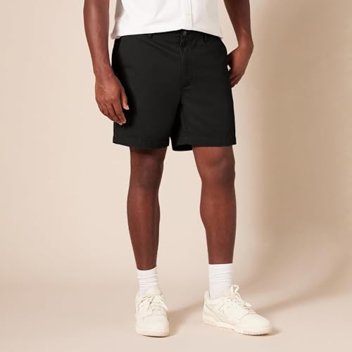 Image of Amazon Essentials Men's Classic-Fit 7 inch Chino Shorts