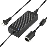 ROTKUEIEE AC/DC 変換アダプター 12V 10A 120w 交換用 車載用品対応 ご家庭でカー用品が使える 家庭用アダプタ コンバーター カー用品 120W未満の全て車載電気製品 PSE認証済 車載冷蔵庫 カーシェーバー 車載掃除機 車載髭剃り 車載扇風機 車載シガーソケット 防災用品