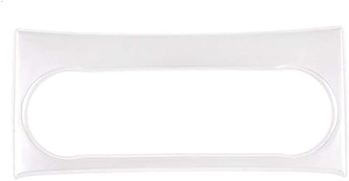 Miniatura 2 de YIWANG Marco de perilla de control central de ABS cromado para Mercedes Benz Clase C W204 2011-2014 Accesorios de automóvil (plata mate)